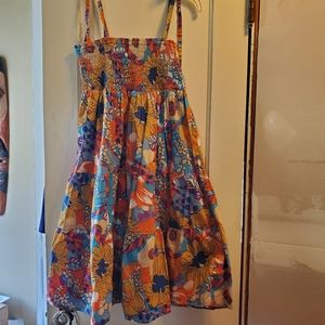 Womens Tie Strap Sundress